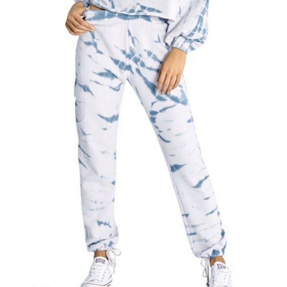 Wildfox Nikki Tie-Dye Cargo Joggers